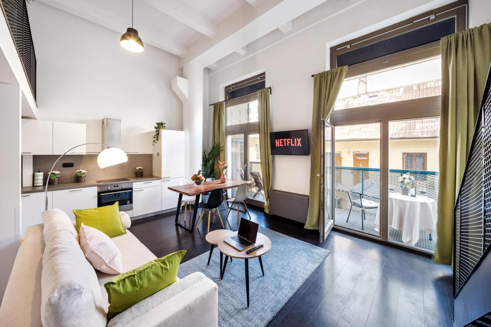 Apartmán Apartments With Large Balcony, Parking Prague