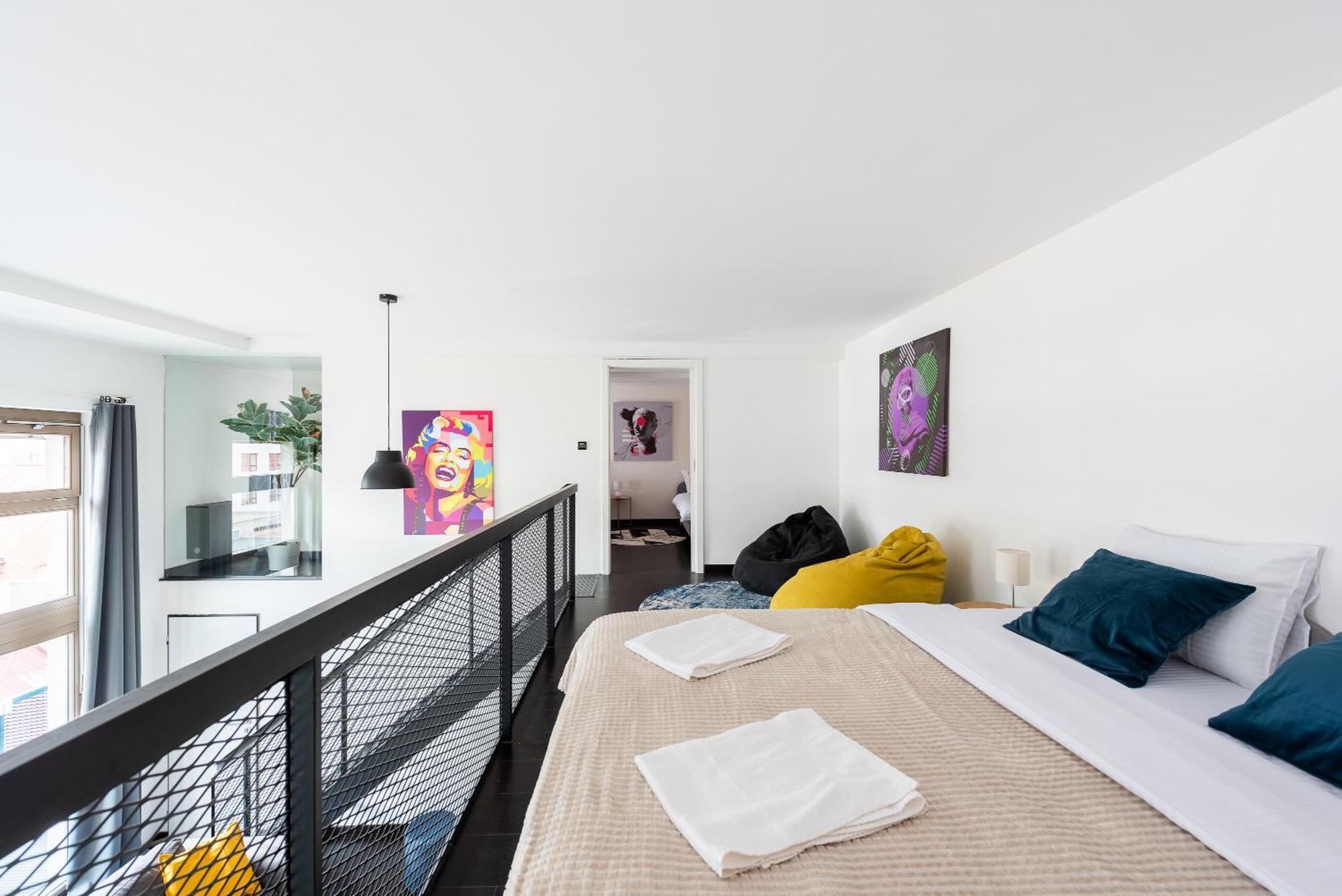 Apartments With Large Balcony, Parking Prague Apartmán *