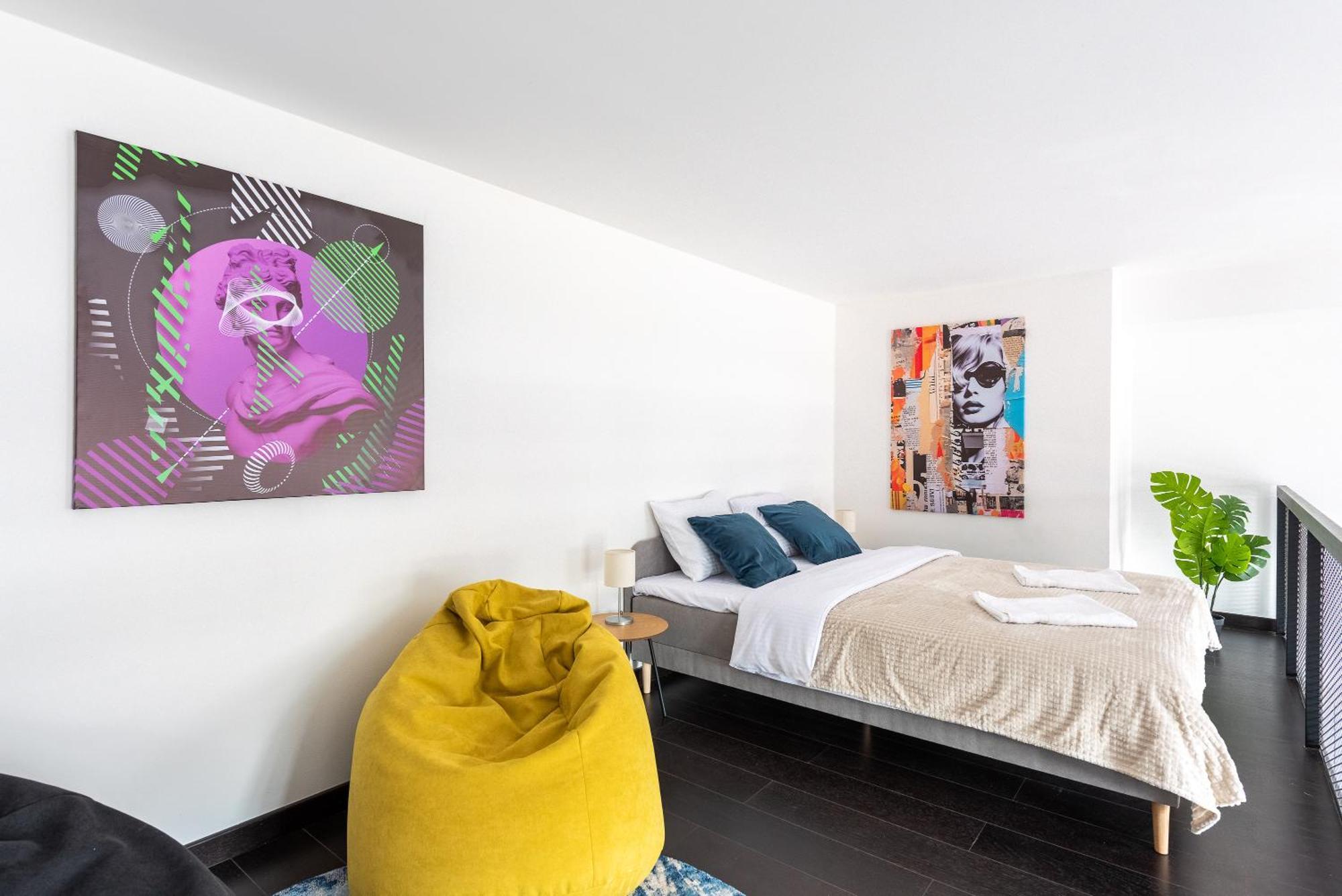 Apartments With Large Balcony, Parking Prague Apartmán Prague