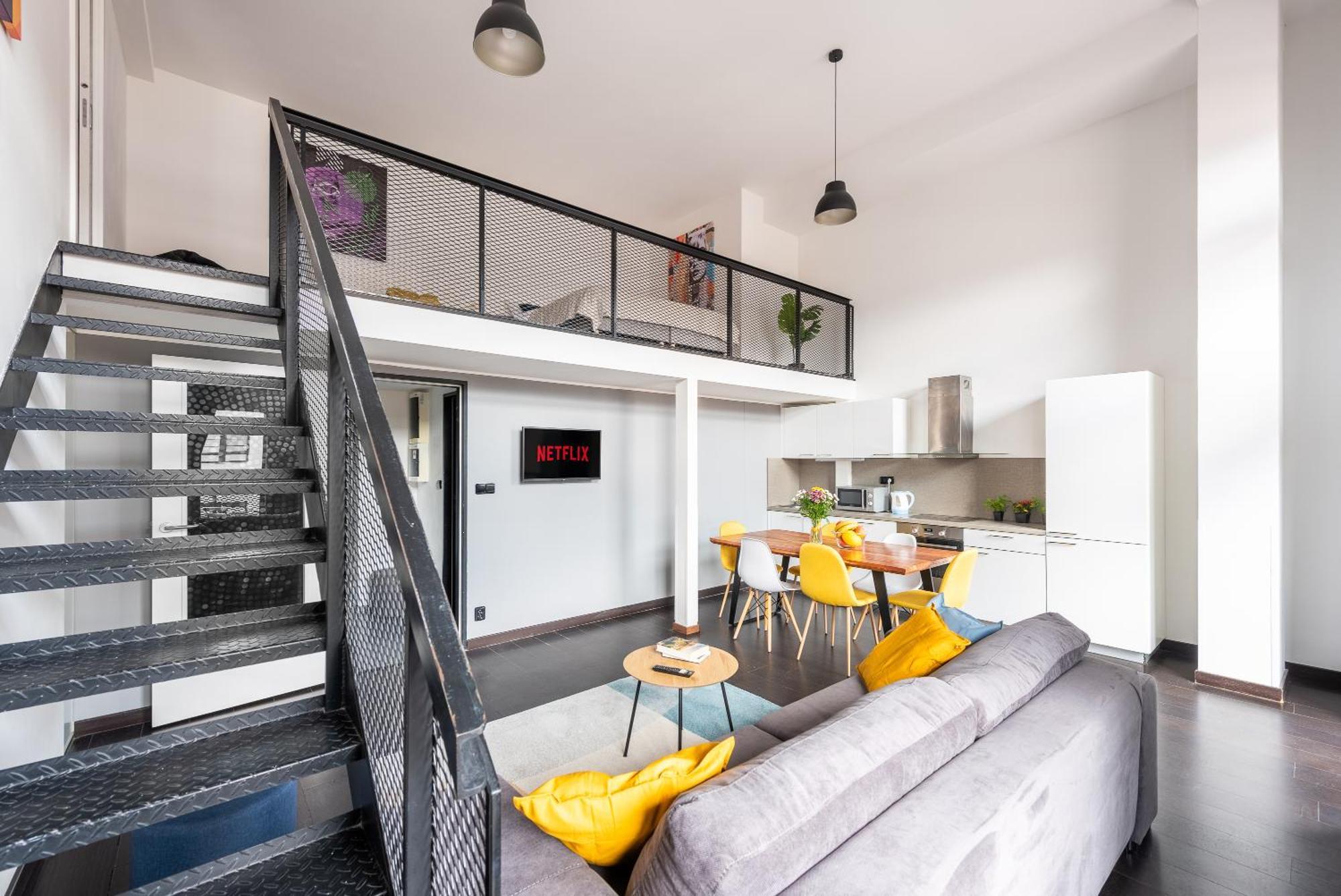 Apartments With Large Balcony, Parking Prague Prague