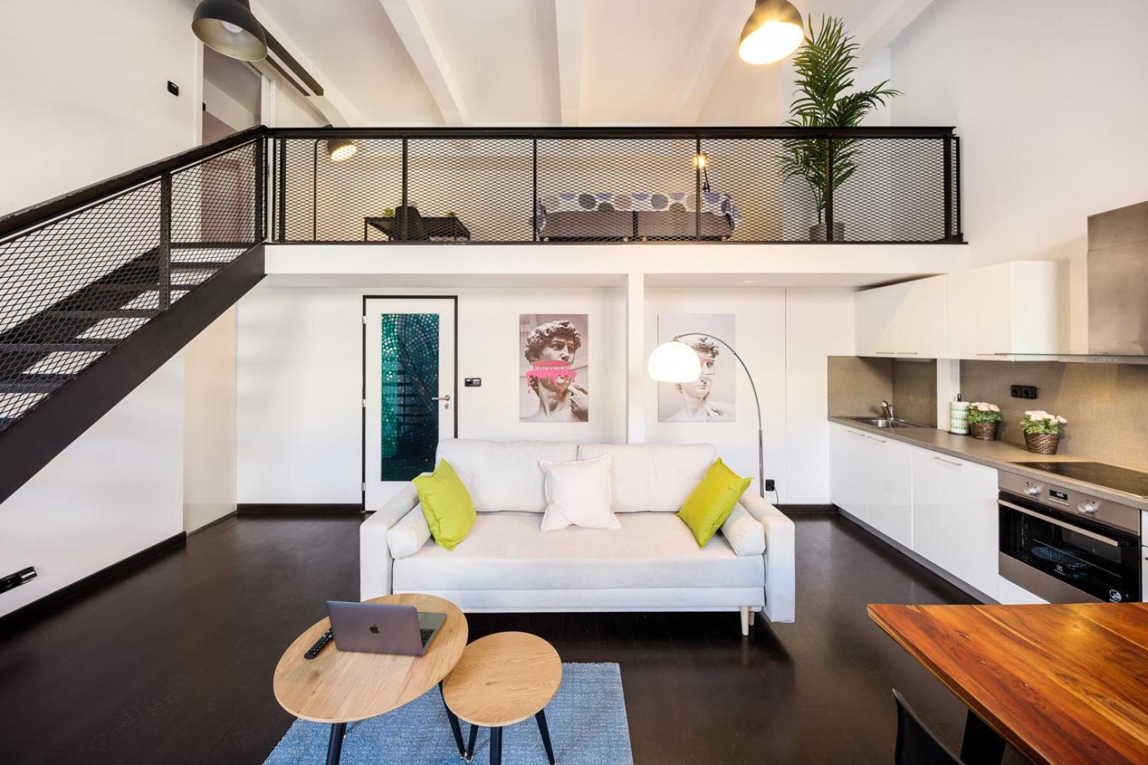With Large Balcony, Parking Apartament *
